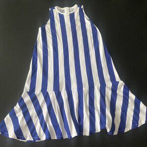 The BRAND Blue Stripe Beach Dress Size 116/122cm